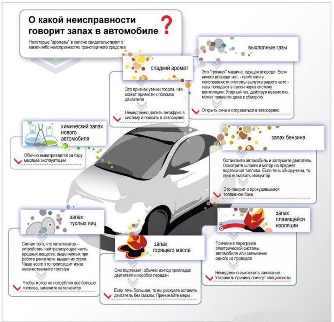 Определение запаха и срочности