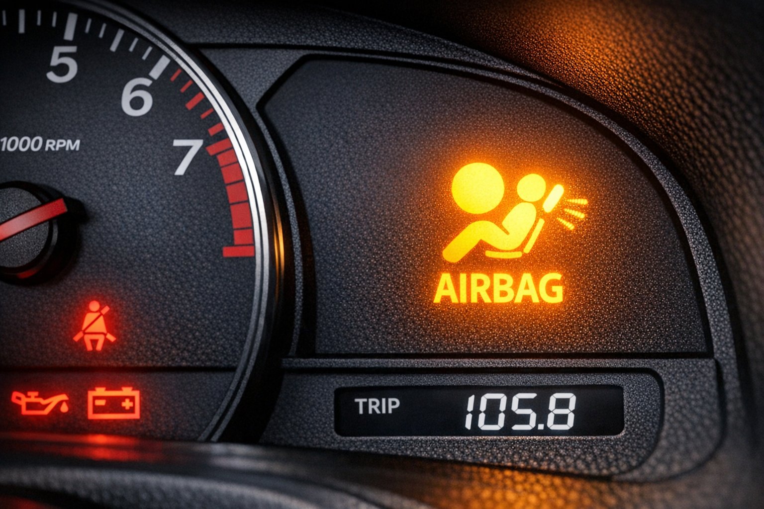 Почему горит Airbag: датчики, шлейф, ошибка SRS