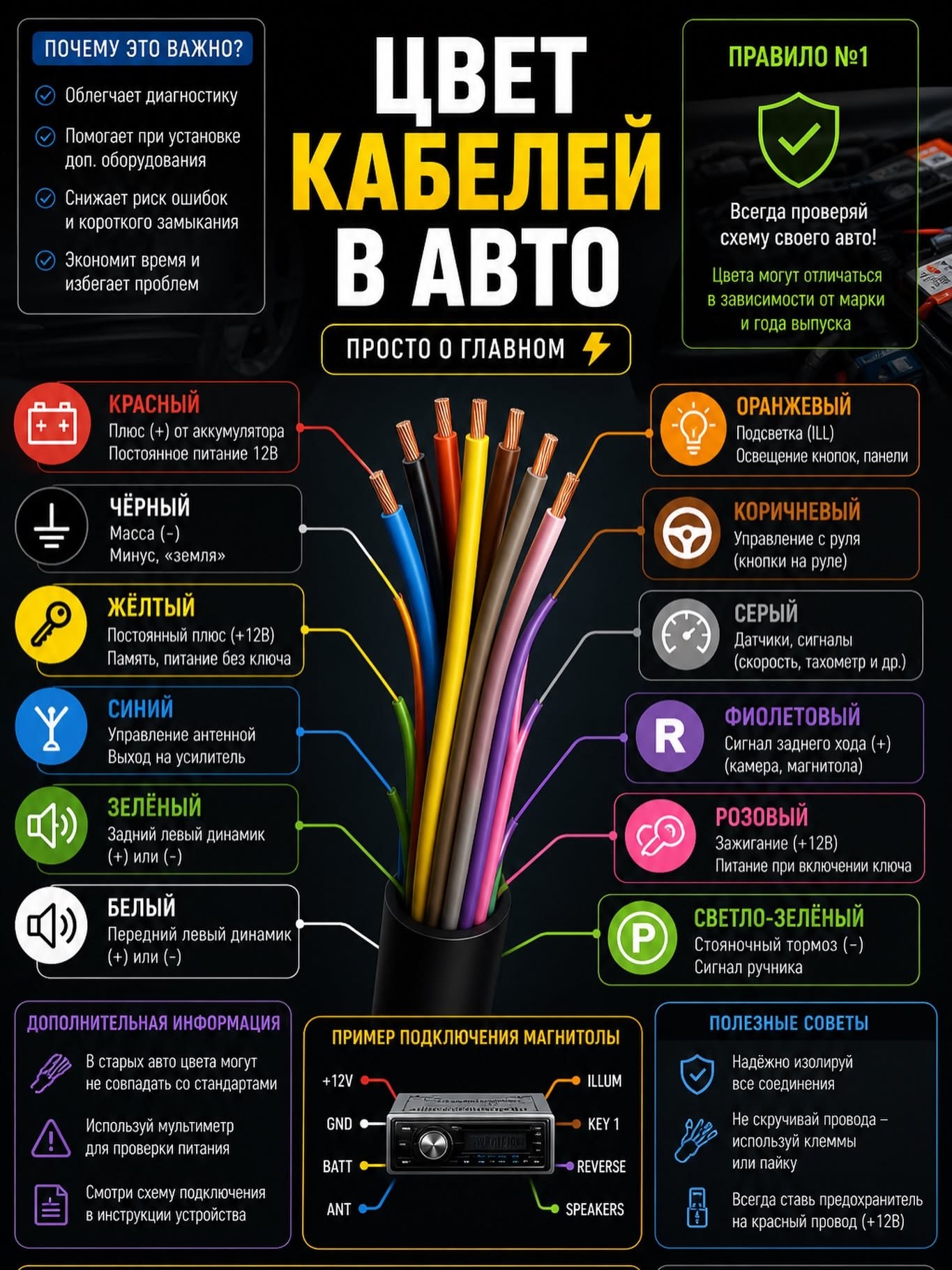 Проводка и сравнение каналов
