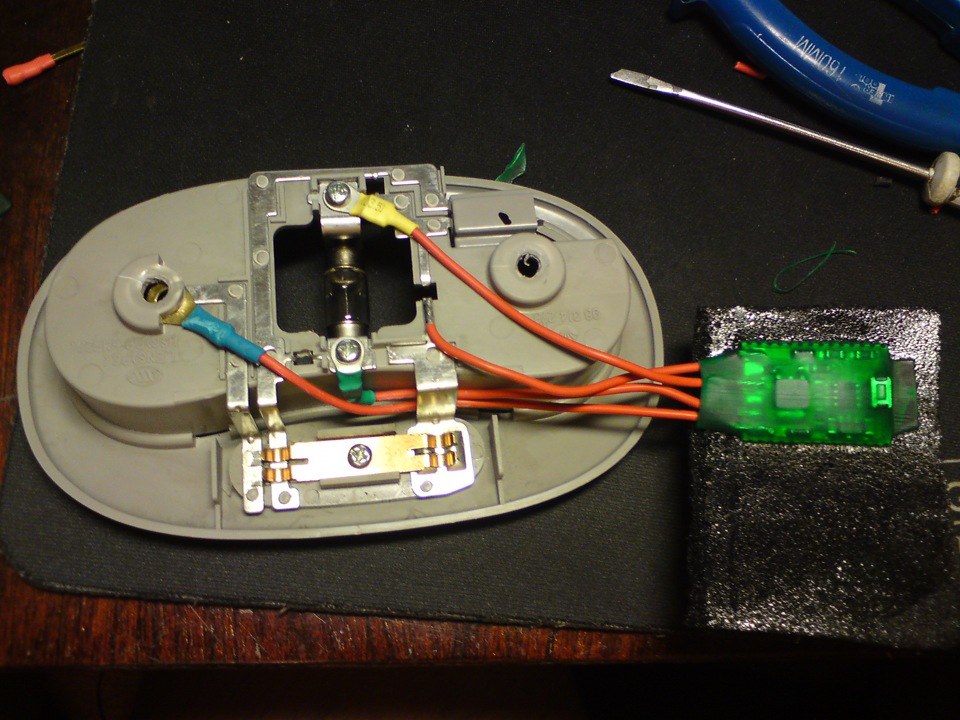 Рheostat dimmer освещения салона